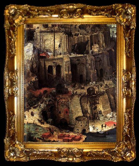 framed  Pieter Bruegel the Elder The Tower of Babel, ta009-2